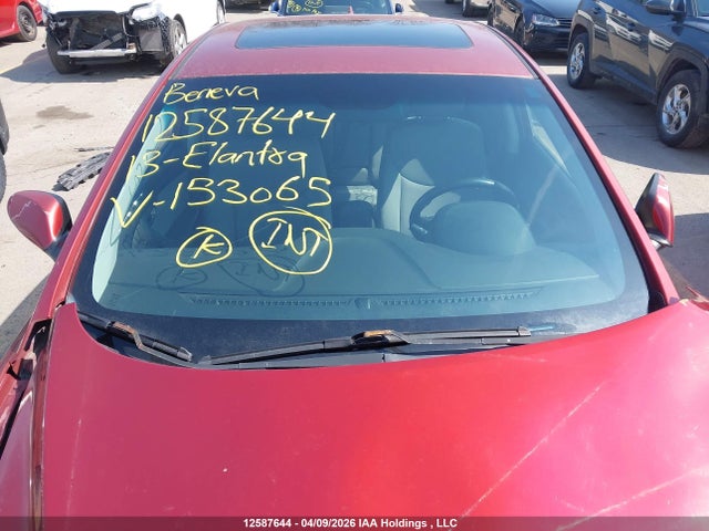 Aukcja sprzedaży 2013 Hyundai Elantra Gls, vin: 5NPDH4AE6DH153065, numer aukcji: 12587644