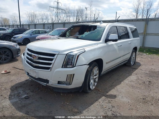 Продажа на аукционе авто 2017 Cadillac Escalade Esv, vin: 1GYS4JKJXHR391040, номер лота: 12599391