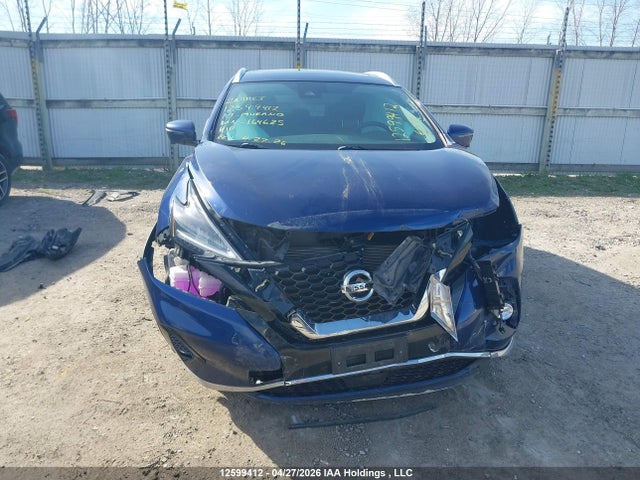 12599412 :رقم المزاد ، 5N1AZ2MS9KN164625 vin ، 2019 Nissan Murano مزاد بيع