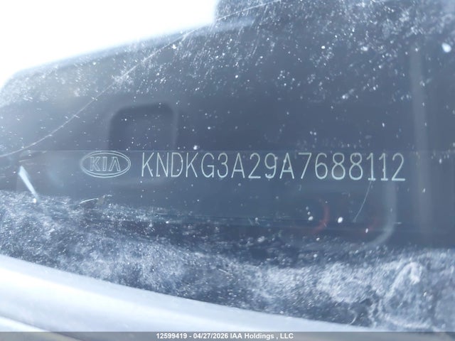 12599419 :رقم المزاد ، KNDKG3A29A7688112 vin ، 2010 Kia Sportage Lx مزاد بيع
