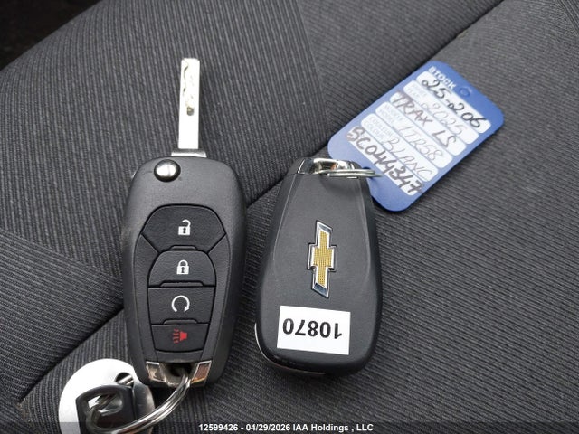 12599426 :رقم المزاد ، KL77LFE21SC044347 vin ، 2025 Chevrolet Trax مزاد بيع