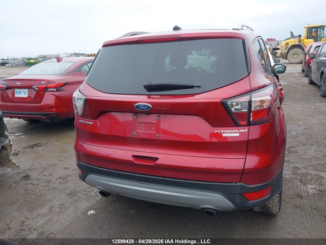 12599428 :رقم المزاد ، 1FMCU0J91HUB54148 vin ، 2017 Ford Escape Titanium مزاد بيع
