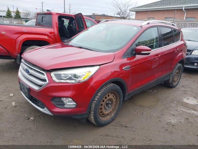 12599428 :رقم المزاد ، 1FMCU0J91HUB54148 vin ، 2017 Ford Escape Titanium مزاد بيع