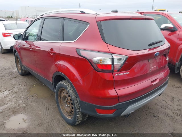 12599428 :رقم المزاد ، 1FMCU0J91HUB54148 vin ، 2017 Ford Escape Titanium مزاد بيع