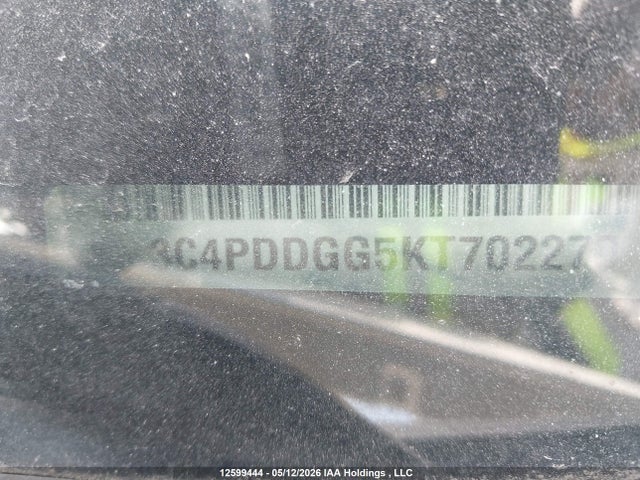 3C4PDDGG5KT702270 Dodge Journey