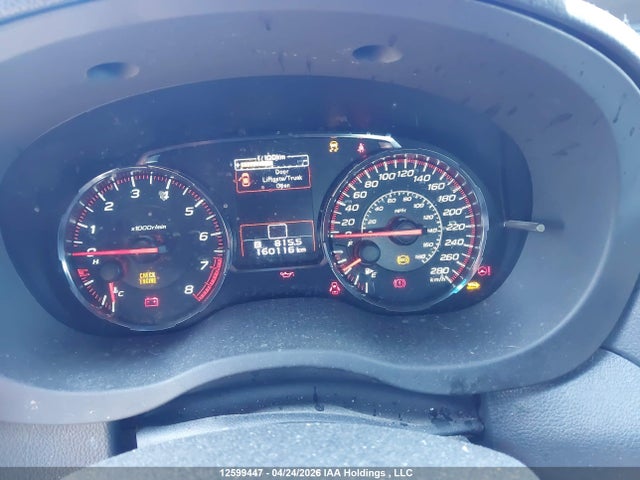 12599447 :رقم المزاد ، JF1VA1A68M9820569 vin ، 2021 Subaru Wrx مزاد بيع