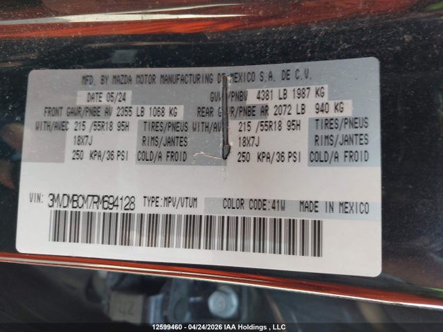 3MVDMBCM7RM694128 Mazda Cx-30 Preferred