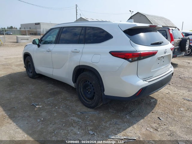12599465 :رقم المزاد ، 5TDKDRBH7PS500555 vin ، 2023 Toyota Highlander L/le/xle/limited/platinum/xse مزاد بيع