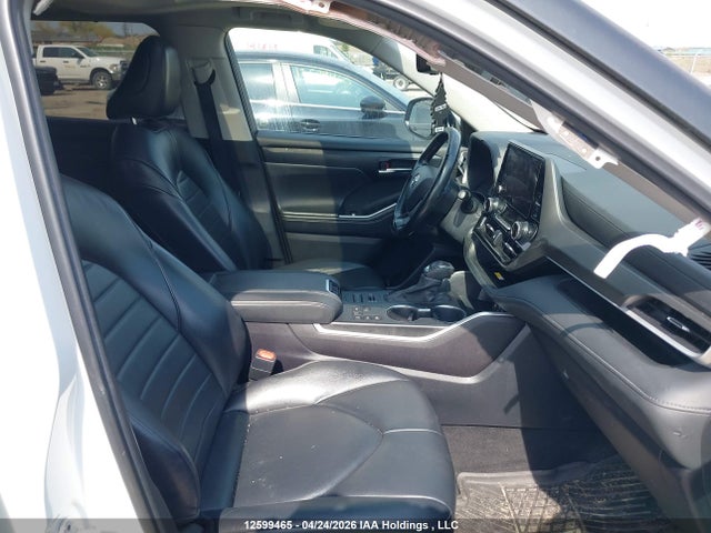 12599465 :رقم المزاد ، 5TDKDRBH7PS500555 vin ، 2023 Toyota Highlander L/le/xle/limited/platinum/xse مزاد بيع