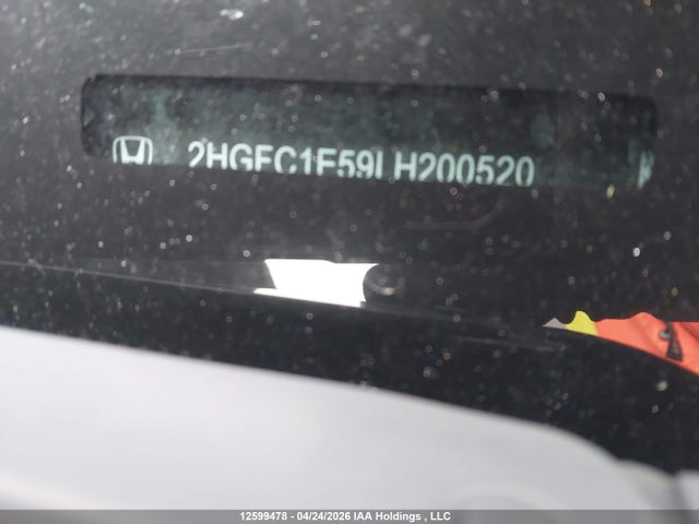 Продажа на аукционе авто 2020 Honda Civic Si Si, vin: 2HGFC1E59LH200520, номер лота: 12599478