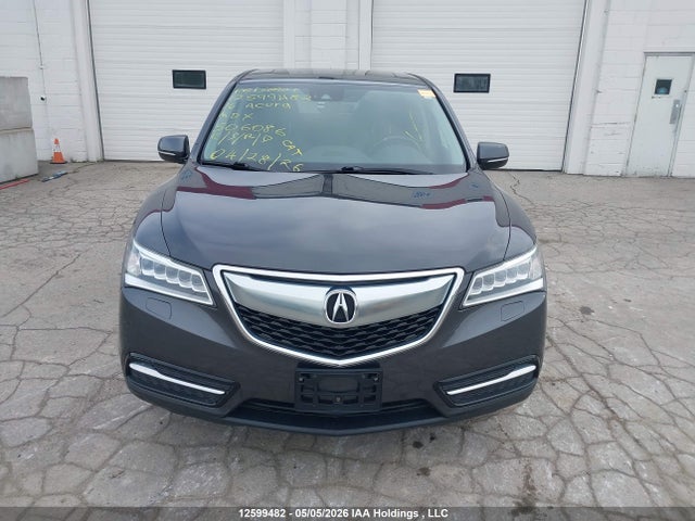 2016 Acura Mdx Technology მანქანა იყიდება აუქციონზე, vin: 5FRYD4H40GB506086, აუქციონის ნომერი: 12599482