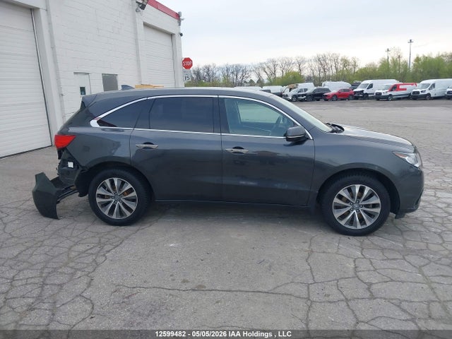 2016 Acura Mdx Technology მანქანა იყიდება აუქციონზე, vin: 5FRYD4H40GB506086, აუქციონის ნომერი: 12599482