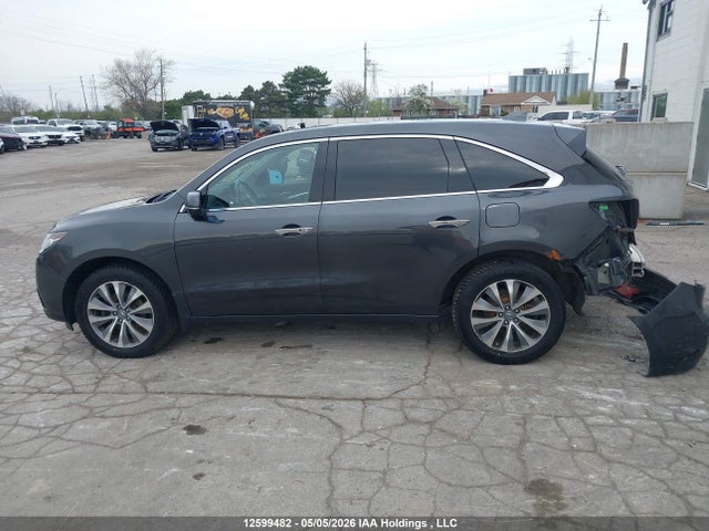 2016 Acura Mdx Technology მანქანა იყიდება აუქციონზე, vin: 5FRYD4H40GB506086, აუქციონის ნომერი: 12599482
