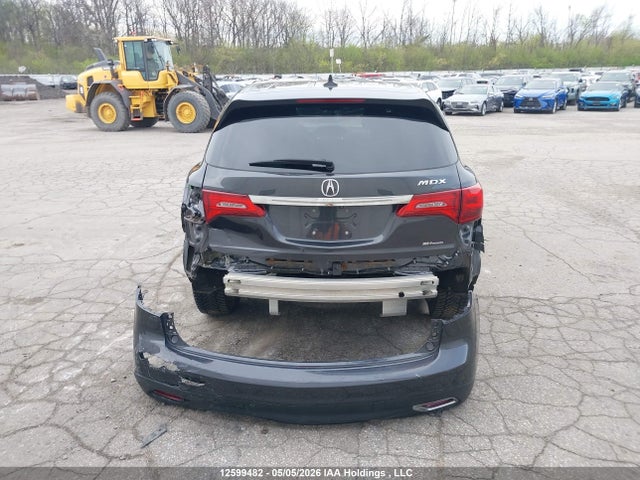 2016 Acura Mdx Technology მანქანა იყიდება აუქციონზე, vin: 5FRYD4H40GB506086, აუქციონის ნომერი: 12599482
