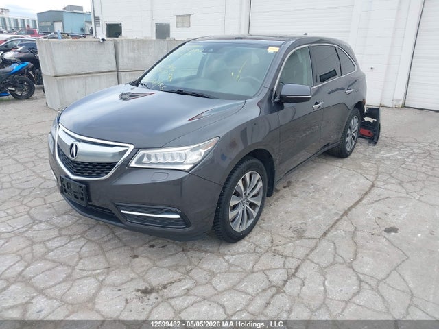 2016 Acura Mdx Technology მანქანა იყიდება აუქციონზე, vin: 5FRYD4H40GB506086, აუქციონის ნომერი: 12599482