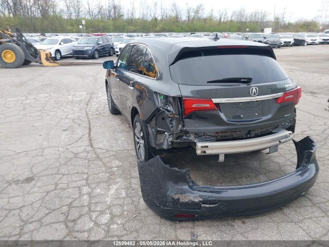2016 Acura Mdx Technology მანქანა იყიდება აუქციონზე, vin: 5FRYD4H40GB506086, აუქციონის ნომერი: 12599482