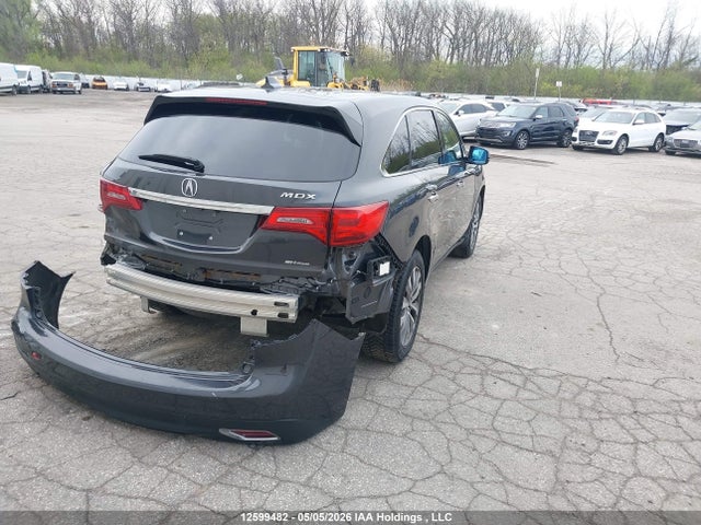 2016 Acura Mdx Technology მანქანა იყიდება აუქციონზე, vin: 5FRYD4H40GB506086, აუქციონის ნომერი: 12599482