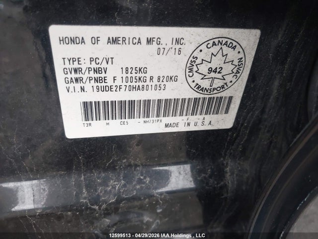 Acura Ilx Premium/technology 2017 19UDE2F70HA801053 Image 9