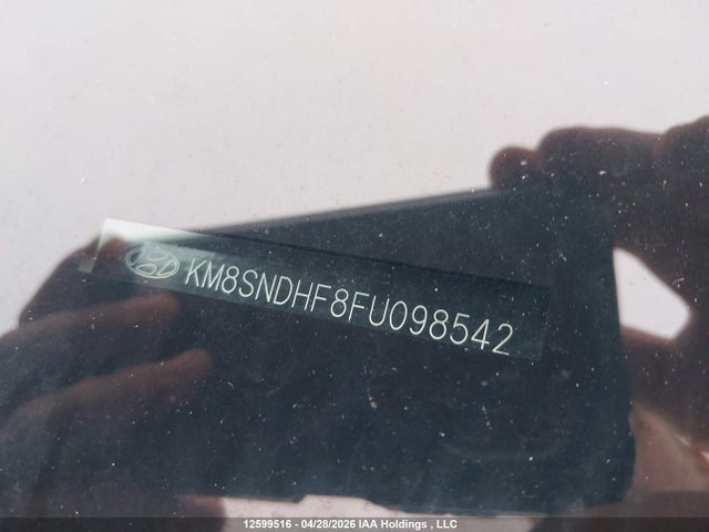 KM8SNDHF8FU098542 Hyundai Santa Fe Gls/limited