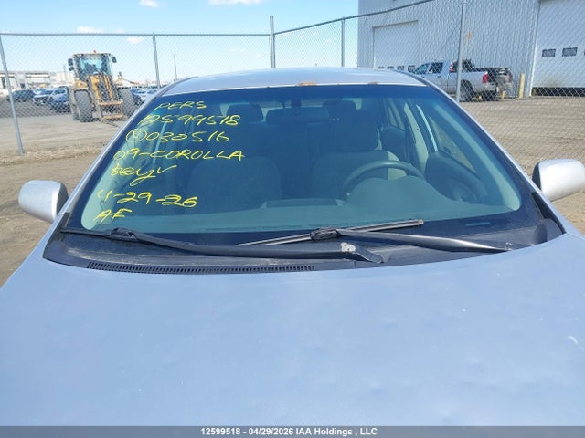 Aukcja sprzedaży 2009 Toyota Corolla S/le/xle, vin: 2T1BU40E39C030516, numer aukcji: 12599518