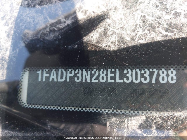 1FADP3N28EL303788 Ford Focus Titanium