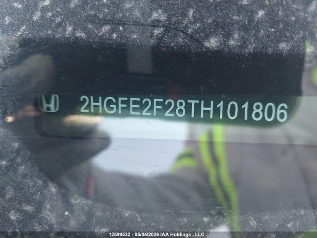 Продажа на аукционе авто 2026 Honda Civic, vin: 2HGFE2F28TH101806, номер лота: 12599532