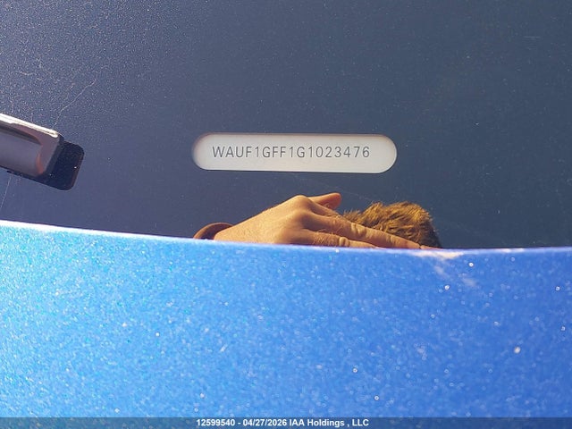Auction sale of the 2016 Audi S3 Prestige, vin: WAUF1GFF1G1023476, lot number: 12599540