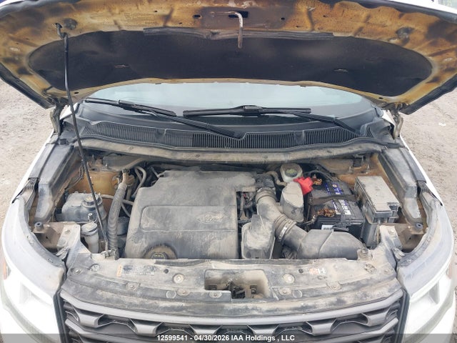 12599541 :رقم المزاد ، 1FM5K8D87HGA25166 vin ، 2017 Ford Explorer Xlt مزاد بيع