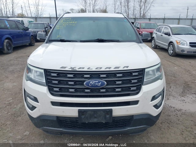 12599541 :رقم المزاد ، 1FM5K8D87HGA25166 vin ، 2017 Ford Explorer Xlt مزاد بيع