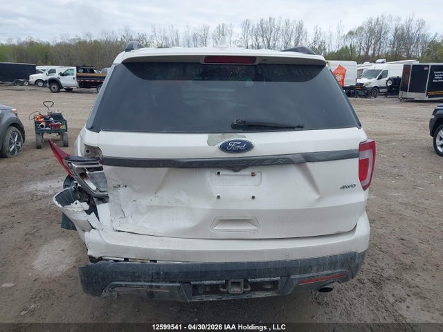 12599541 :رقم المزاد ، 1FM5K8D87HGA25166 vin ، 2017 Ford Explorer Xlt مزاد بيع
