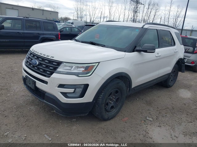 12599541 :رقم المزاد ، 1FM5K8D87HGA25166 vin ، 2017 Ford Explorer Xlt مزاد بيع