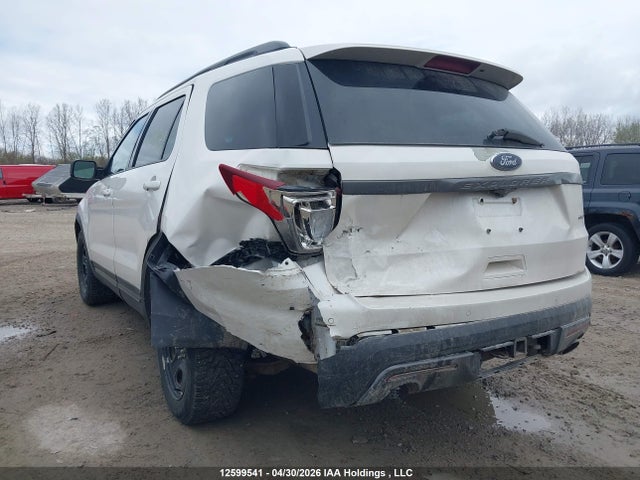 12599541 :رقم المزاد ، 1FM5K8D87HGA25166 vin ، 2017 Ford Explorer Xlt مزاد بيع