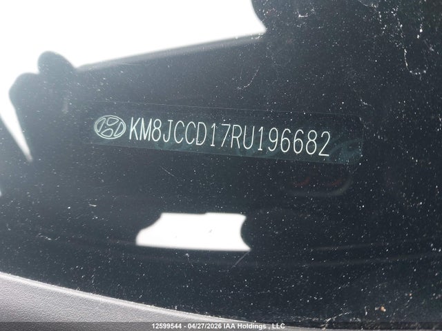 12599544 :رقم المزاد ، KM8JCCD17RU196682 vin ، 2024 Hyundai Tucson Sel Convenience مزاد بيع