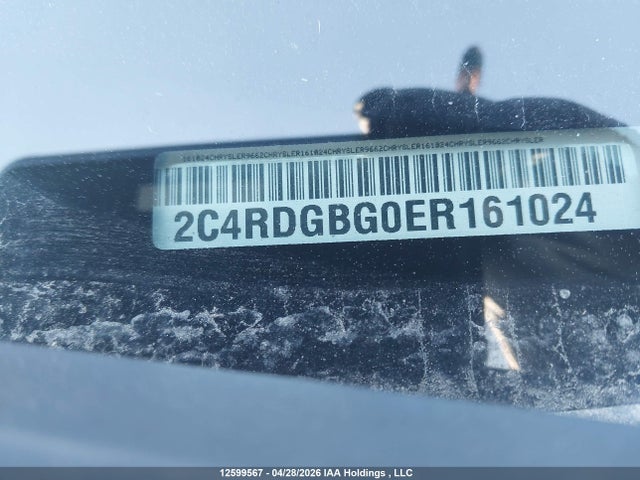 Продаж на аукціоні авто 2014 Dodge Grand Caravan Se, vin: 2C4RDGBG0ER161024, номер лоту: 12599567