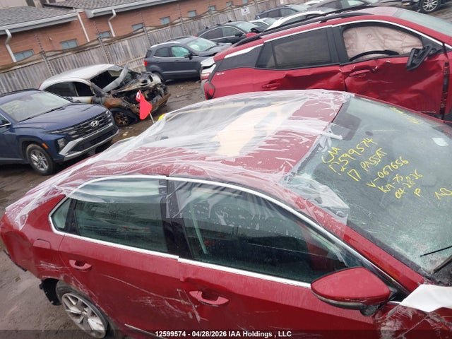 Aukcja sprzedaży 2017 Volkswagen Passat S, vin: 1VWAT7A34HC067656, numer aukcji: 12599574