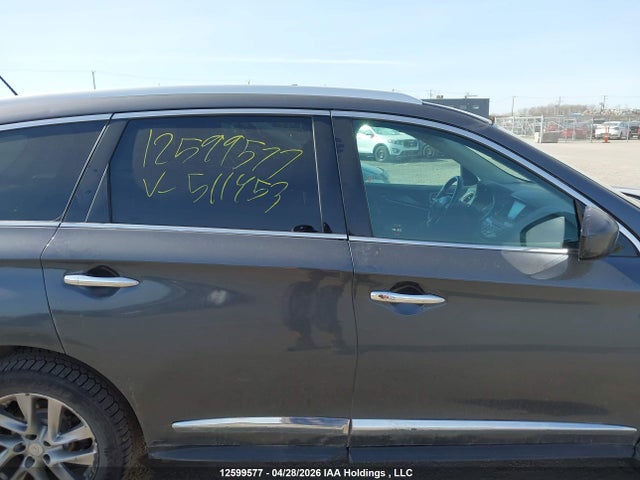 2014 Infiniti Qx60 მანქანა იყიდება აუქციონზე, vin: 5N1AL0MM1EC511453, აუქციონის ნომერი: 12599577