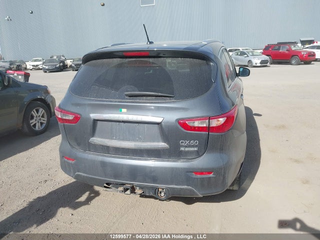 2014 Infiniti Qx60 მანქანა იყიდება აუქციონზე, vin: 5N1AL0MM1EC511453, აუქციონის ნომერი: 12599577