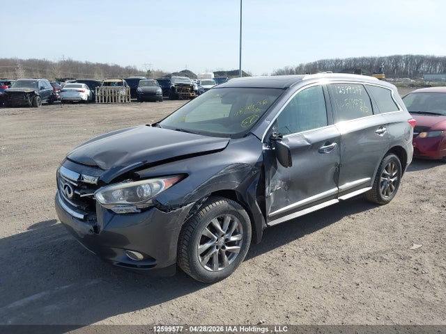 2014 Infiniti Qx60 მანქანა იყიდება აუქციონზე, vin: 5N1AL0MM1EC511453, აუქციონის ნომერი: 12599577