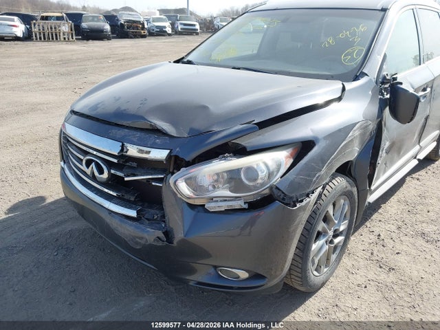 2014 Infiniti Qx60 მანქანა იყიდება აუქციონზე, vin: 5N1AL0MM1EC511453, აუქციონის ნომერი: 12599577