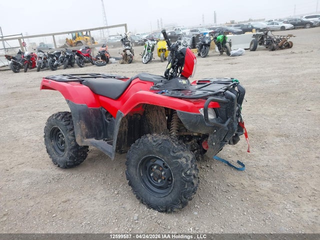 2022 Honda Trx520 Fm მანქანა იყიდება აუქციონზე, vin: 1HFTE4556N4700489, აუქციონის ნომერი: 12599587