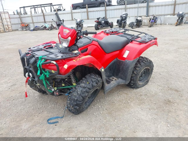 2022 Honda Trx520 Fm მანქანა იყიდება აუქციონზე, vin: 1HFTE4556N4700489, აუქციონის ნომერი: 12599587