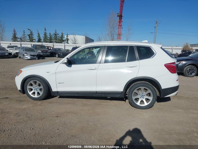 2011 Bmw X3 Xdrive28i მანქანა იყიდება აუქციონზე, vin: 5UXWX5C56BL703614, აუქციონის ნომერი: 12599589