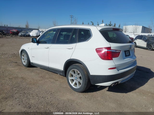 2011 Bmw X3 Xdrive28i მანქანა იყიდება აუქციონზე, vin: 5UXWX5C56BL703614, აუქციონის ნომერი: 12599589