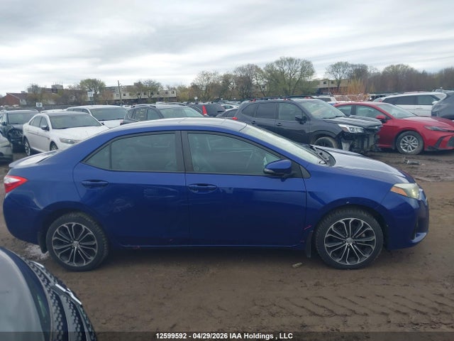 12599592 :رقم المزاد ، 2T1BURHE6FC292706 vin ، 2015 Toyota Corolla L/le/le Pls/prm/s/s Pls مزاد بيع