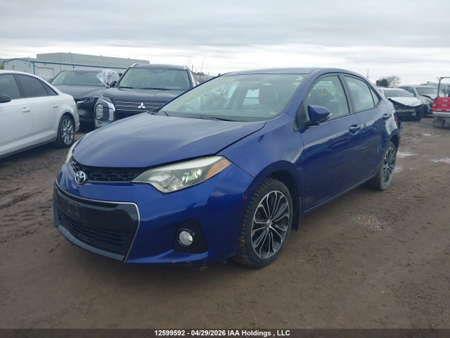 12599592 :رقم المزاد ، 2T1BURHE6FC292706 vin ، 2015 Toyota Corolla L/le/le Pls/prm/s/s Pls مزاد بيع