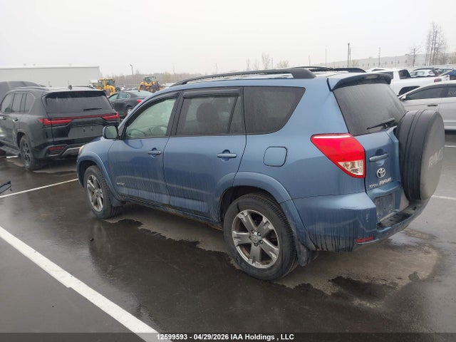 12599593 :رقم المزاد ، JTMBK32V086029178 vin ، 2008 Toyota Rav4 Sport مزاد بيع