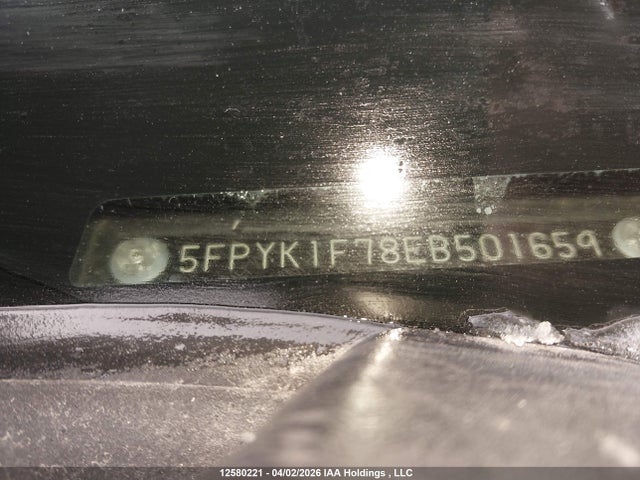 Продажа на аукционе авто 2014 Honda Ridgeline Sport, vin: 5FPYK1F78EB501659, номер лота: 12580221