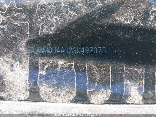 KMHDH4AH2GU492373 Hyundai Elantra Gls