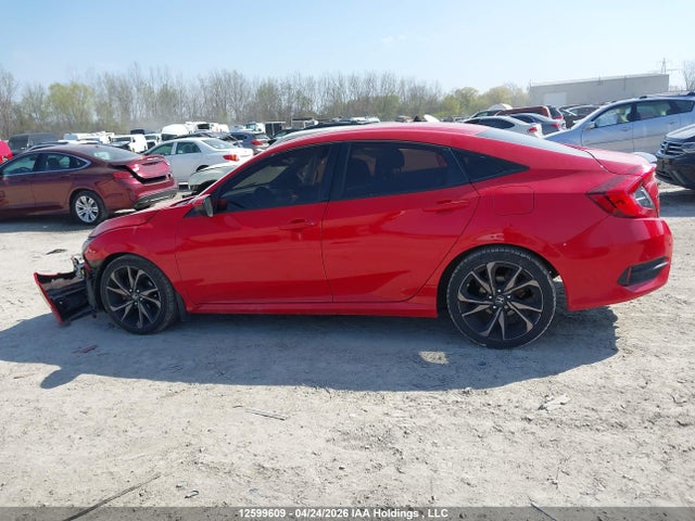 12599609 :رقم المزاد ، 2HGFC2F80KH014880 vin ، 2019 Honda Civic Sport مزاد بيع