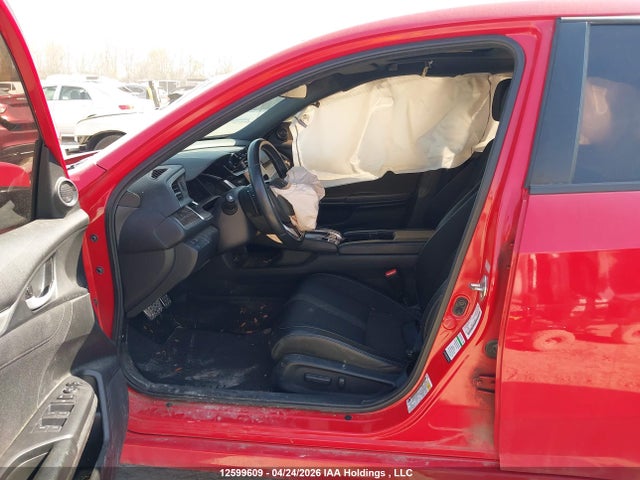 12599609 :رقم المزاد ، 2HGFC2F80KH014880 vin ، 2019 Honda Civic Sport مزاد بيع
